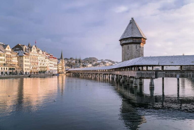 From Zurich: Day Trip to Lucerne with Optional Yacht Cruise - Hitting the Big Icons: Chapel Bridge, Water Tower, and Musegg Wall