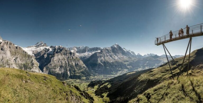 From Zurich: Grindelwald First Cable Car & Interlaken - First Cable Car: the views are the main event