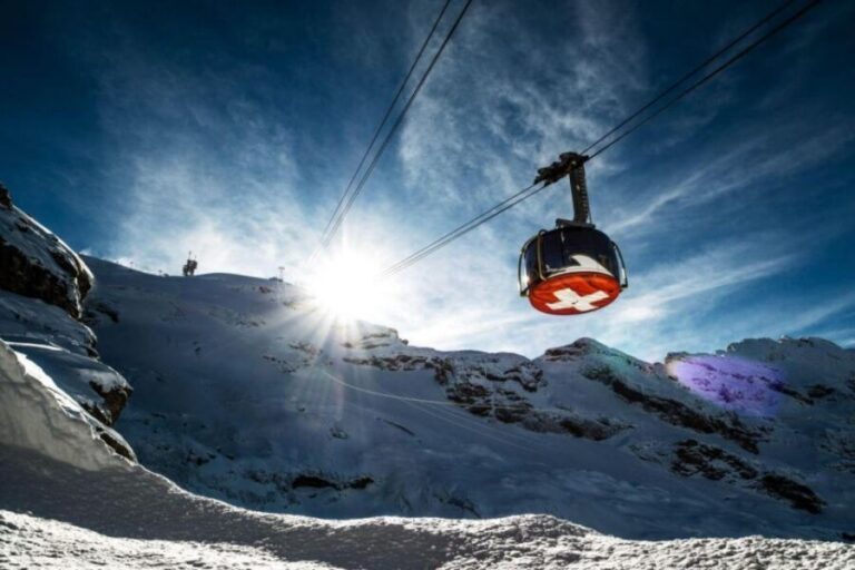 From Zurich: Mt. Titlis, Glacier Paradise, and Lucerne Tour - ROATIR gondola to Engelberg: the 360-degree show you’ll actually remember