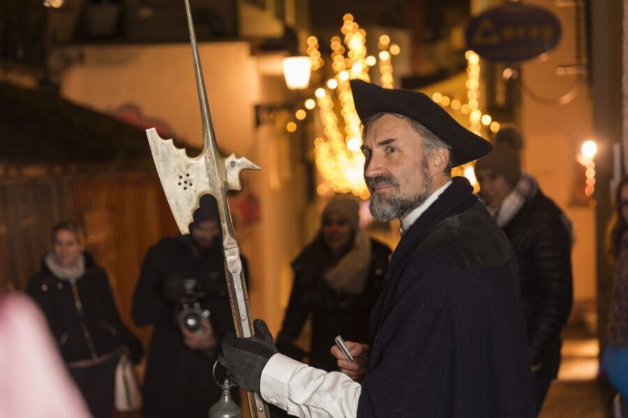 Walking Tour with the Night Watchman - The medieval atmosphere near St. Peter’s Church