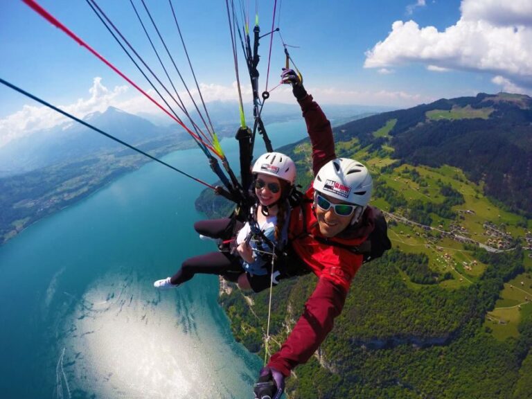 Zurich: Day trip to Interlaken incl. tandem paragliding - Interlaken free time: what you can do with the time you get